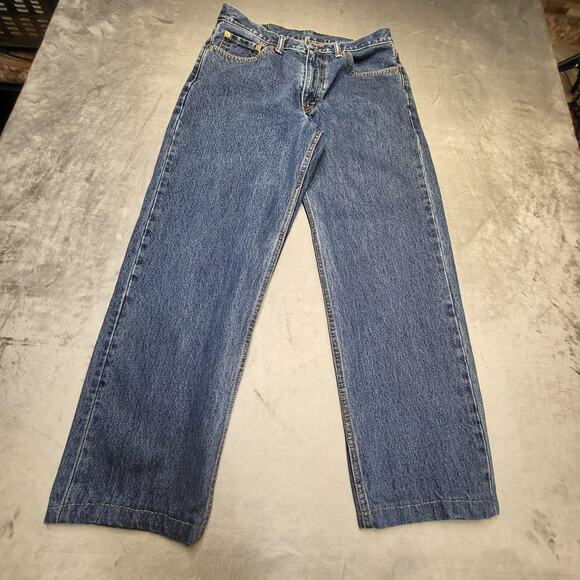 Levis 550 Jeans Mens 31x28 Relaxed Fit Tapered Leg Denim Classic - Picture 1 of 11